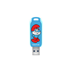 SanDisk USB 3.2,Ingot Type-A,130MB/s,Papa Smurf Edition,4x6 Blister,Global