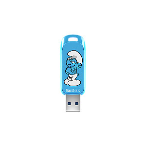 SanDisk USB 3.2,Ingot Type-A,130MB/s,Brainy Smurf Edition,4x6 Blister,Global 64GB