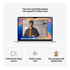 Apple MacBook Air 13" MW103LL/A 13.6" Starlight
