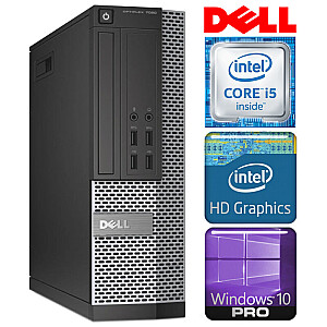 Skolnieka komplekts - Dators/Monitors/Bezvadu klaviatūra ar peli DELL 7020 SFF i5-4570 16GB 240SSD + Monitors LG 24MR400-B 23.8"