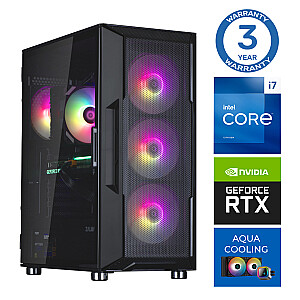 INTOP AQUA i7-14700F 16GB DDR5 500SSD M.2 NVME+2TB RTX5050 8GB no-OS
