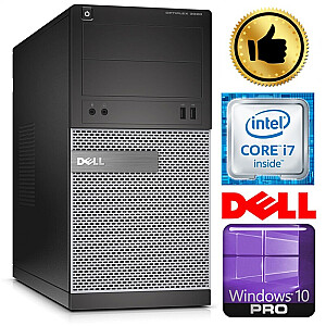 Dell 3020 MT i7-4770 16gb 960 SSD GTX 1650 WIn10PRo Renew