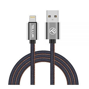 Tellur Data Cable Apple MFI Certified USB to Lightning 1m Denim