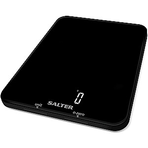 Salter 1180 BFEU12  Phantom Digital Kitchen Scale Black