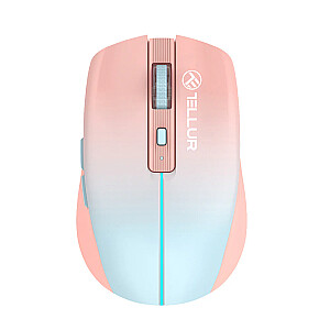 Tellur Silent Click Wireless Mouse Orange