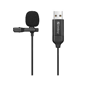 Sandberg 126-40 Streamer USB Clip Microphone