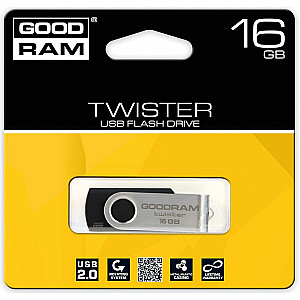 Pendrive GoodRam Twister 16GB (UTS2-0160K0R11)