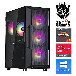 INTOP Ryzen 5 5500 16GB 1TB SSD M.2 NVME RX6600 8GB WIN11