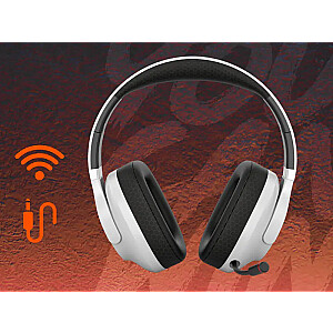 CANYON headset EGO GH-15 2in1 BT White