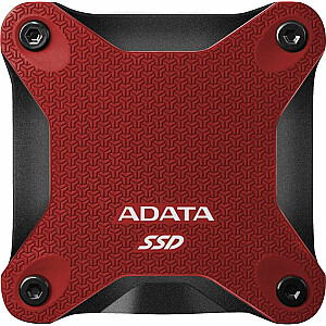 ADATA SSD SD600Q 240 GB ārējais disks sarkans (ASD600Q-240GU31-CRD)