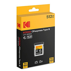 Kodak CFexpress Type B 512GB EKMCFX512GK