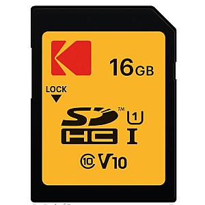 Kodak SD 16GB UHS1 U1 V10 Premium EKMSD16GHC10K