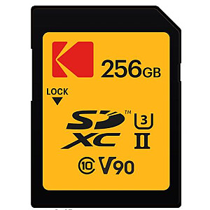 Kodak SD 256GB UHS-II U3 V90 Ultra Pro EKMSD256GUHS2V2K