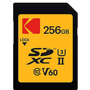 Kodak SD 256GB UHS-II U3 V60 Ultra Pro EKMSD256GUHS2V1K