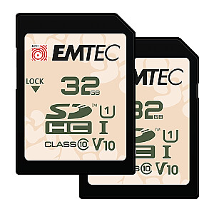 Emtec SD 32GB UHS-I U1 V10 Outdoor 2 pcs