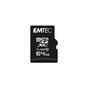 Emtec mSD 64GB Class10 Classic