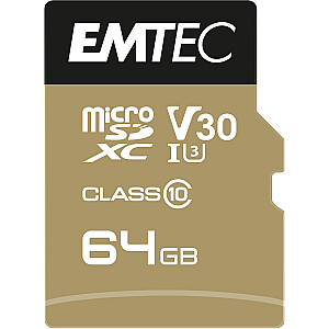 Emtec mSD 64GB UHS-I U3 V30 A1 SpeedIN Pro