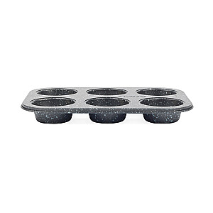 Salter BW07035BRMFOB Megastone 6 Cup Muffin Pan