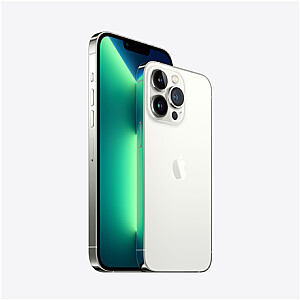 Apple iPhone 13 Pro Max 128G Silver. Prece no ekspozīcijas. Garantija 2 gadi