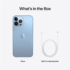 Apple iPhone 13 Pro Max 128GB  Blue. Prece no ekspozīcijas. Garantija 1 gads