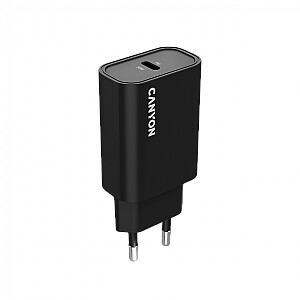 CANYON зарядное устройство OnCharge 30CL Max Power 30W 1xPD EU Черный