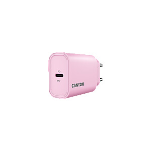 CANYON įkroviklis OnCharge 30CL Max Power 30W 1xPD EU Rožinė