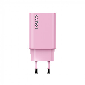 CANYON įkroviklis OnCharge 30CL Max Power 30W 1xPD EU Rožinė