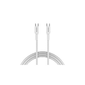 CANYON kabelis OnWire 60CL C-C 60W COLOR pintas 1m baltas