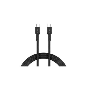 CANYON kabelis OnWire 60CL C-C 60W COLOR pintas 1m juodas