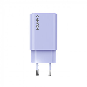 CANYON зарядное устройство OnCharge 30CL Max Power 30W 1xPD EU Фиолетовый