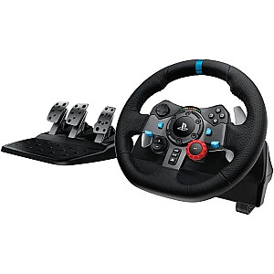 LOGITECH G29 Рулевое колесо Driving Force для PlayStation5 и PlayStation4 - ЧЕРНЫЙ - USB - PLUGCG - WWi-9006 - РУЛЬ