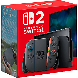 Nintendo Switch 2 Deluxe kelioninis dėklas juodas