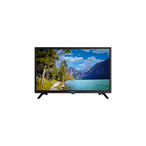 24", HD Ready 1366x768, Android TV, Black, LED 60Hz, 200nits, 2x3W, Energy F, BT, WiFi, 2 HDMI, 2xUSB, 24 months