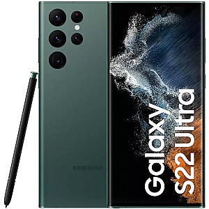 Samsung S22 Ultra 256GB Green  Prece no ekspozīcijas Garantija 1 gads