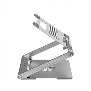 Canyon Laptop stands with hub, TYPE C F to HDMI2.0+2USB3.0+USBC3.0+RJ45+PD, TYEP C TO C cable 1m white with Emarker: HUSB332A, Material: Aluminum case+ABS+PS, Size: 245x240x27.2+/-0.3mm, Weight:1304g