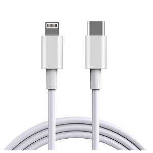 Goodbuy Lightning -> USB -C kabelis 18W / 200 cm balts