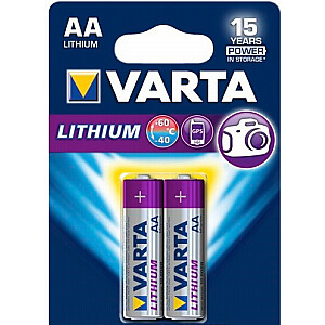 Varta Bateria профессиональная литиевая AA / R6 2шт.