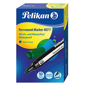 Pelikan Permanents marķieris 407F 1,5mm zaļš (947689)