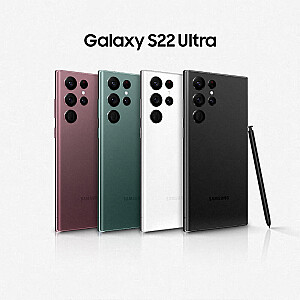 Samsung Galaxy S22 Ultra 128GB Black Prece no ekspozīcijas Garantija 2 gadi