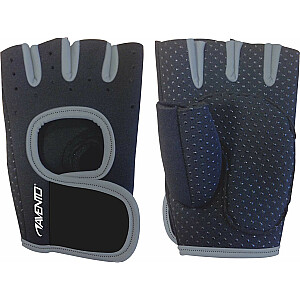 Перчатки для фитнеса AVENTO 42AA S / M Черный / серый