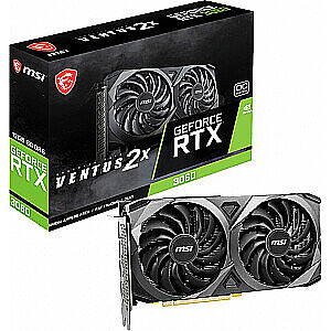 MSI GeForce RTX 3060 Ventus x2 OC 12 GB GDDR6 (RTX 3060 VENTUS 2X 12G OC) (Used)