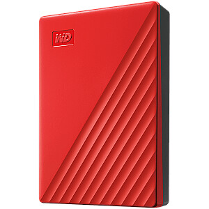 HDD External WD My Passport (4TB, USB 3.2) Red