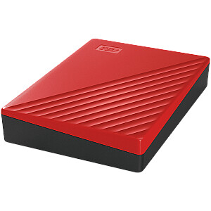 HDD External WD My Passport (4TB, USB 3.2) Red