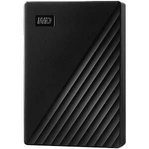 HDD väline WD My Passport (5TB, USB 3.2) musta