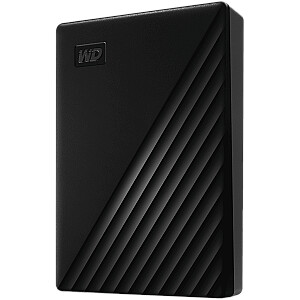 HDD väline WD My Passport (5TB, USB 3.2) musta