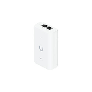 UBIQUITI PoE++ адаптер; Обеспечивает до 60W PoE++; Защита от перенапряжений, пиковых импульсов и перегрузки по току; Содержит вход данных RJ45, AC-кабель с заземлением и выход PoE++; Индикатор LED для мониторинга состояния.