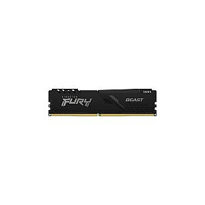 Kingston DRAM 16GB 3200MT/s DDR4 CL16 DIMM 1Gx8 FURY Beast Black