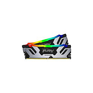 Kingston DRAM 32GB 6400MT/s DDR5 CL32 DIMM (Kit of 2) FURY Renegade RGB XMP