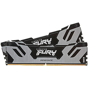 Kingston DRAM 32GB 6400MT/s DDR5 CL32 DIMM (Комплект из 2) FURY Renegade Silver XMP