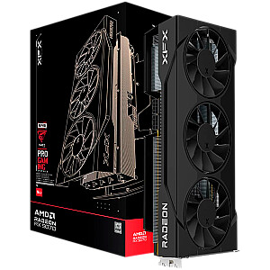 XFX Swift AMD Radeon RX 9070 OC Triple 90mm Ventilaator Valge 16GB GDDR6 256-bit